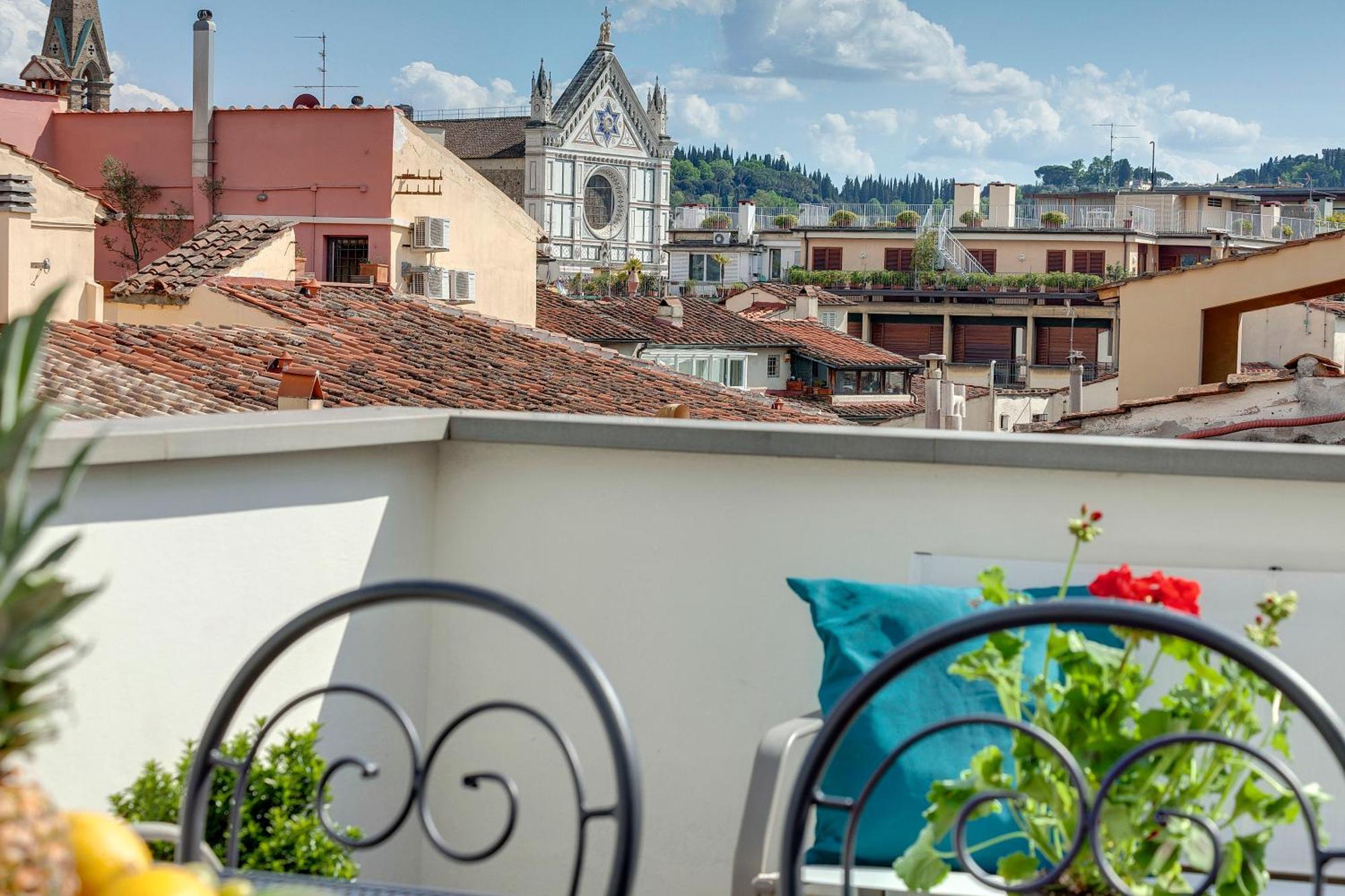 Apartmán Badesse Terrace Florencie Exteriér fotografie