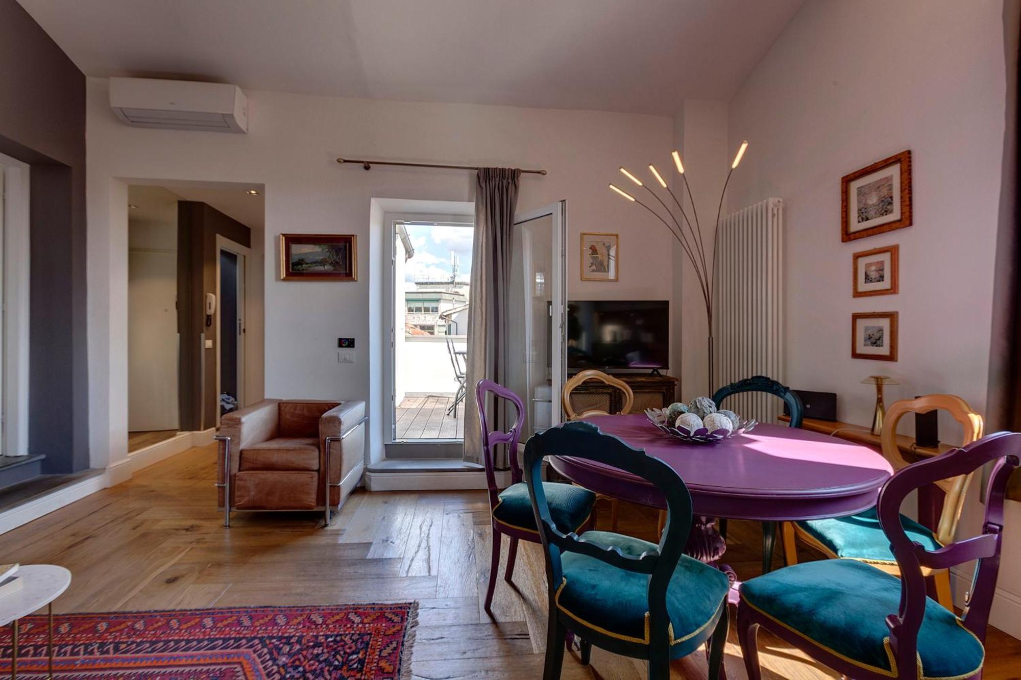 Apartmán Badesse Terrace Florencie Exteriér fotografie