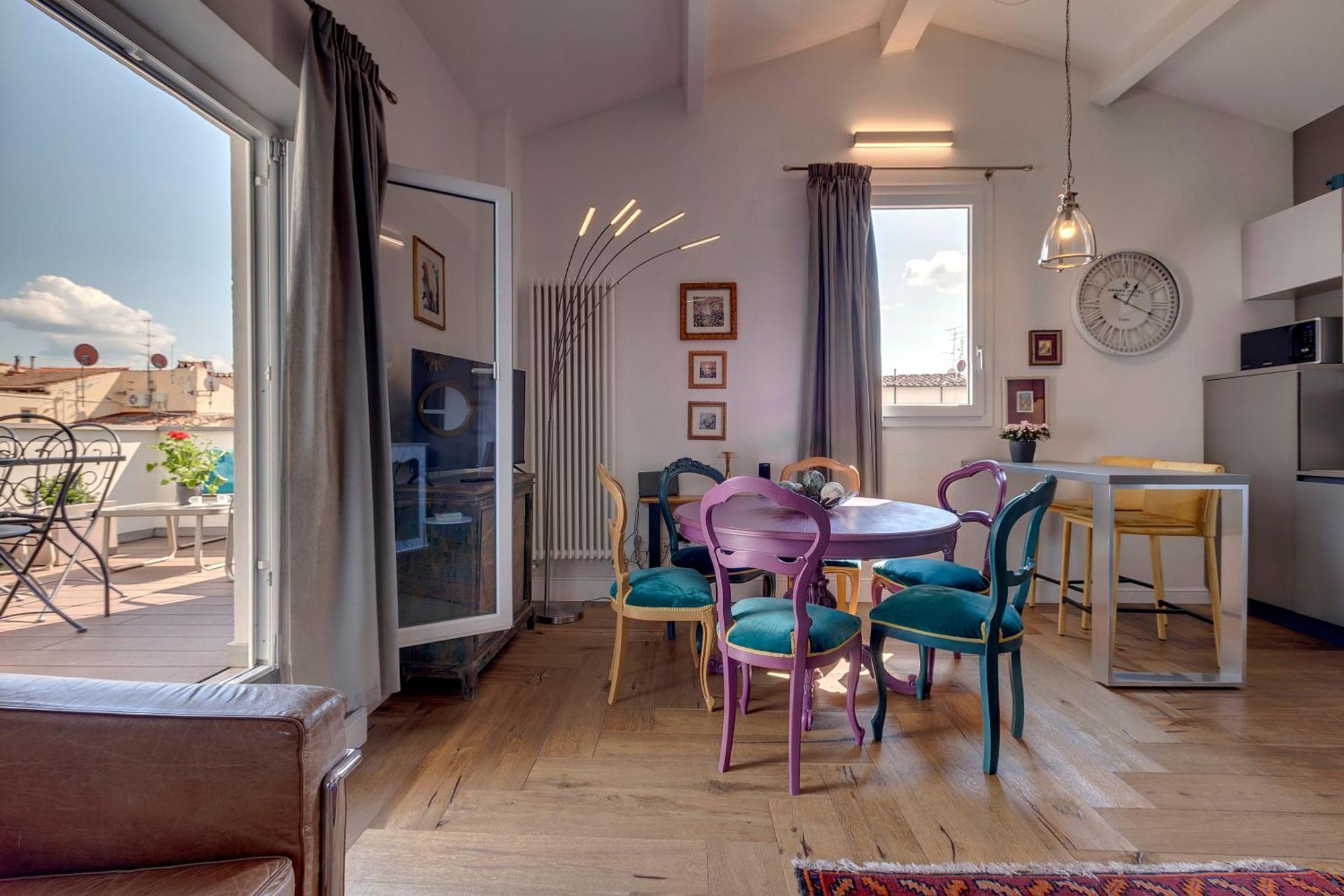Apartmán Badesse Terrace Florencie Exteriér fotografie