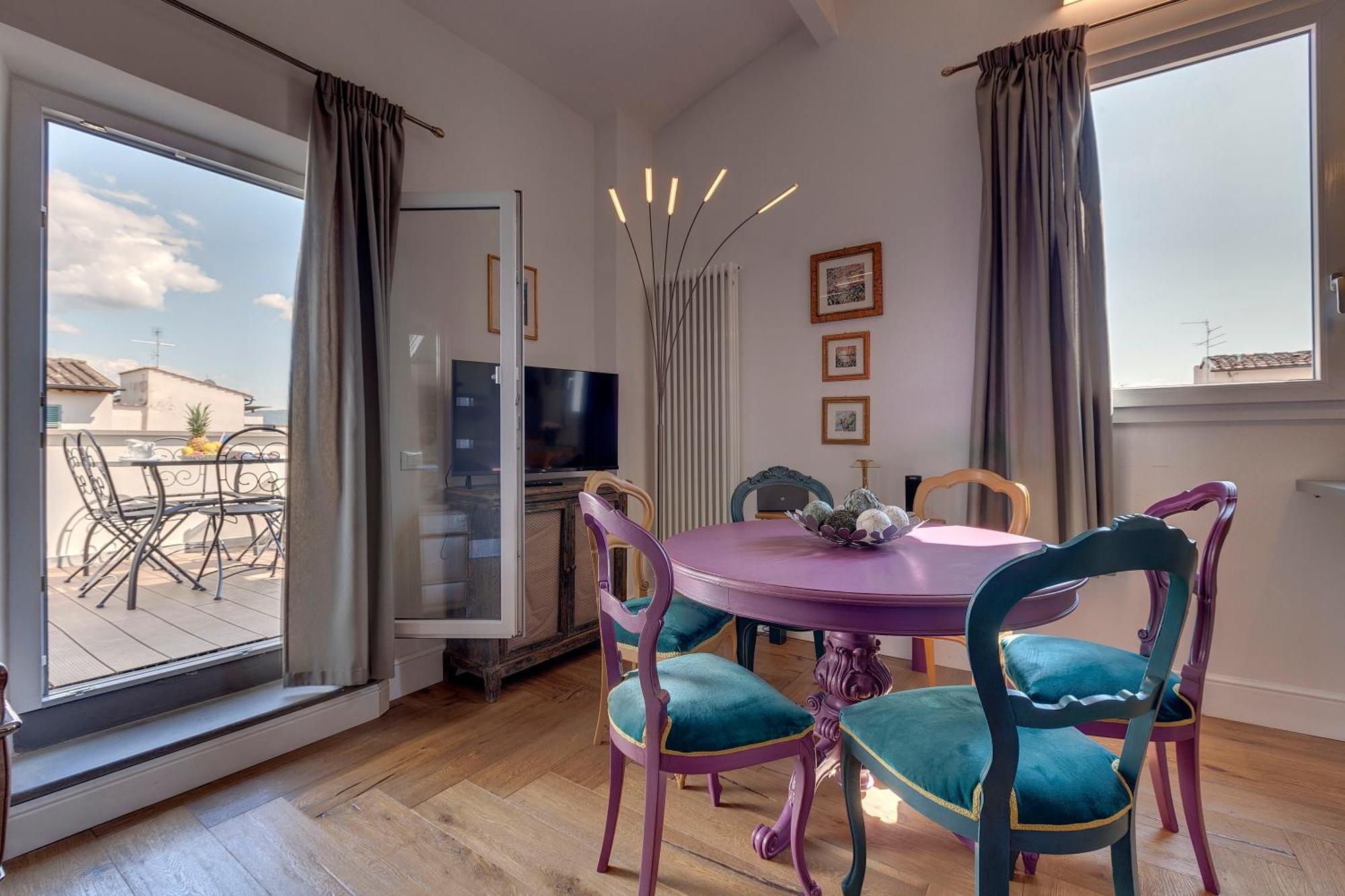 Apartmán Badesse Terrace Florencie Exteriér fotografie